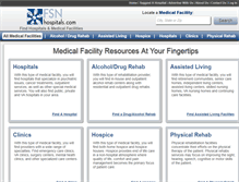 Tablet Screenshot of hospice.fsnhospitals.com
