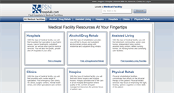 Desktop Screenshot of fsnhospitals.com