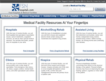 Tablet Screenshot of fsnhospitals.com