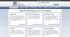 Desktop Screenshot of hospitals.fsnhospitals.com